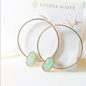 Kendra Scott Elora Gold Hoop Earring